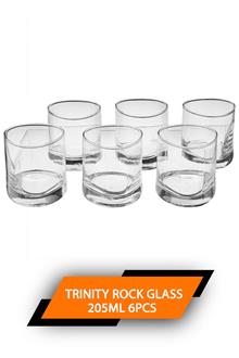 Ocean Trinity Rock Glass 205ml 6pcs